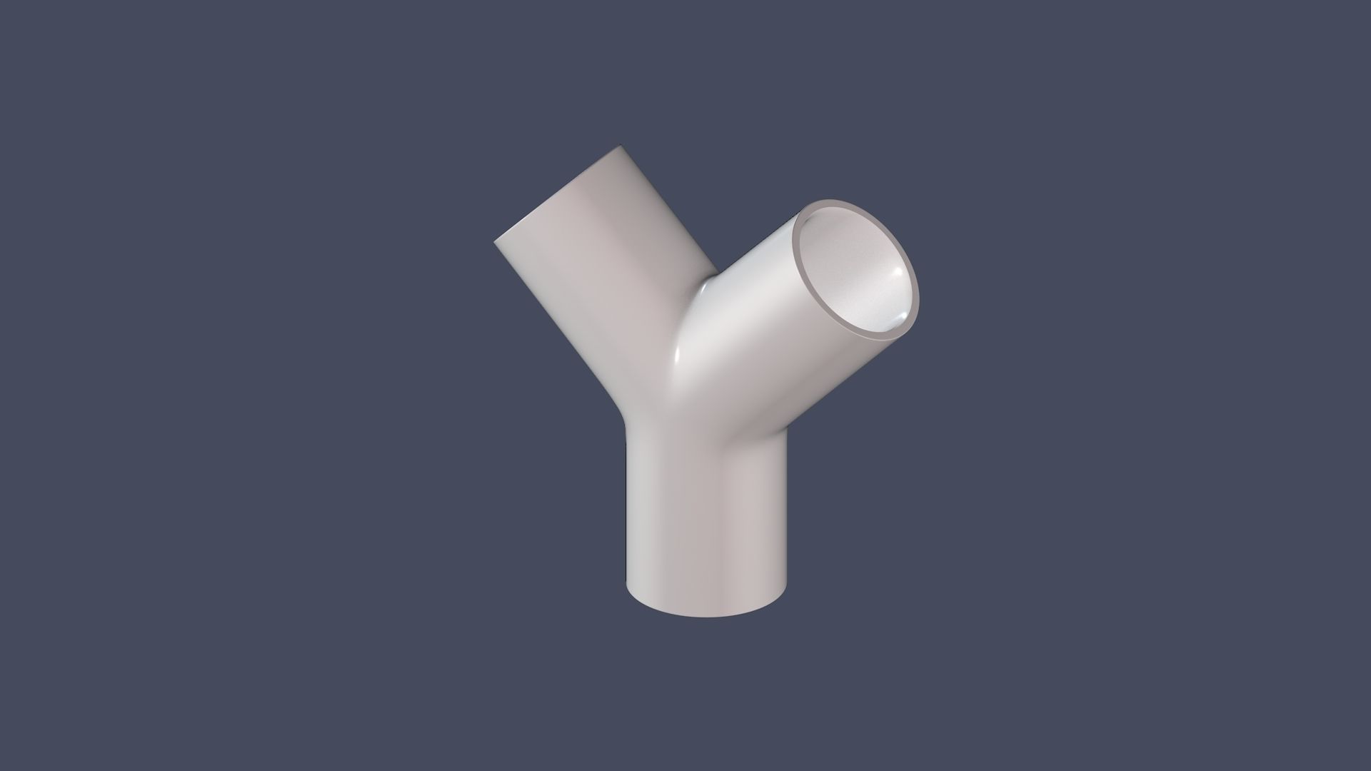 Pipe Connectors - Set of 3 3D Model Collection_6