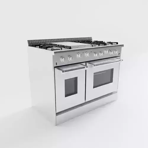 Kitchen Gas Range 3D model
