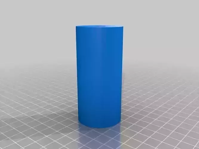 Linear bearing for spool mount on 8mm rod