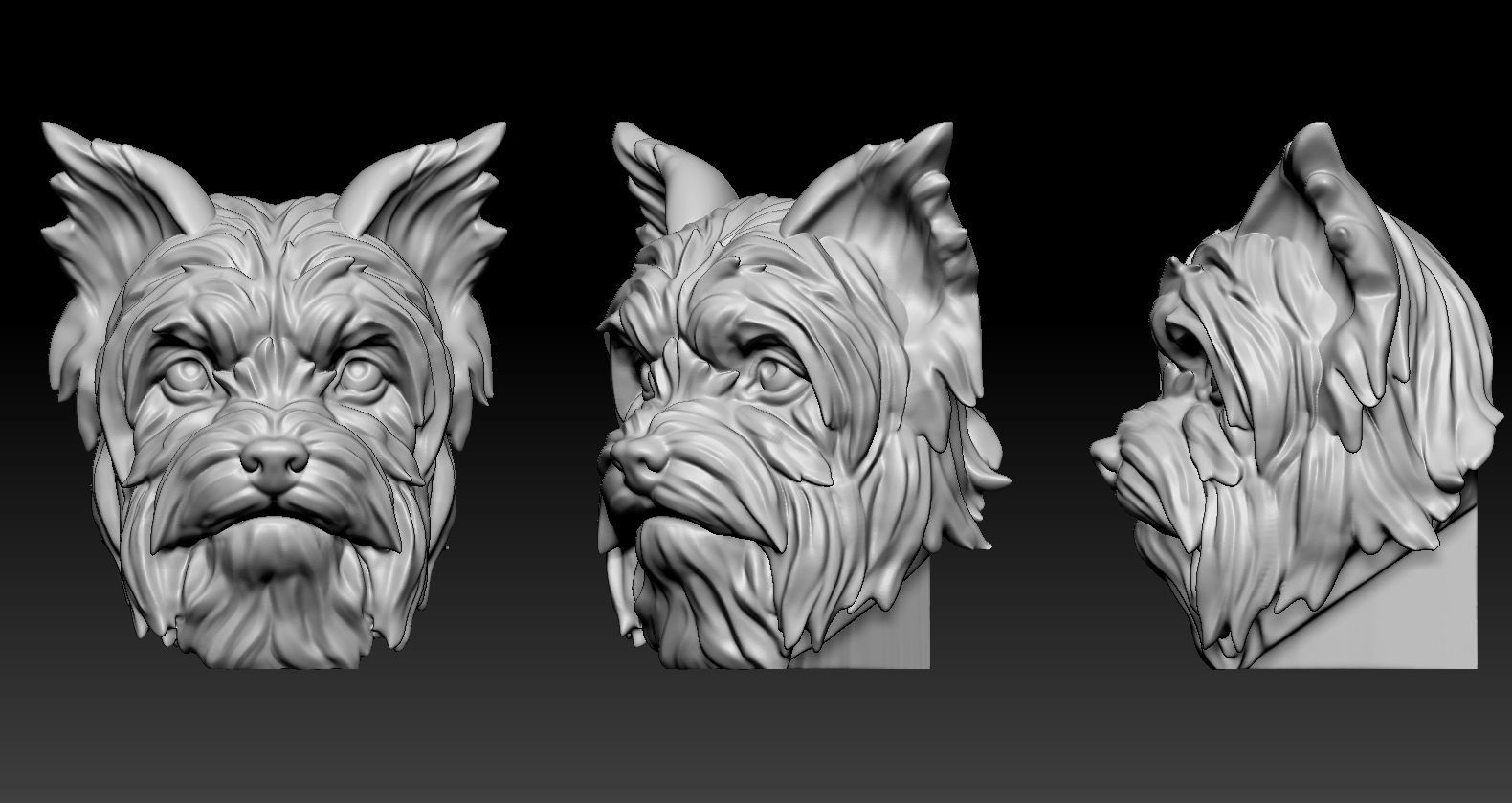 Yorkshire terrier Free 3D print model_2