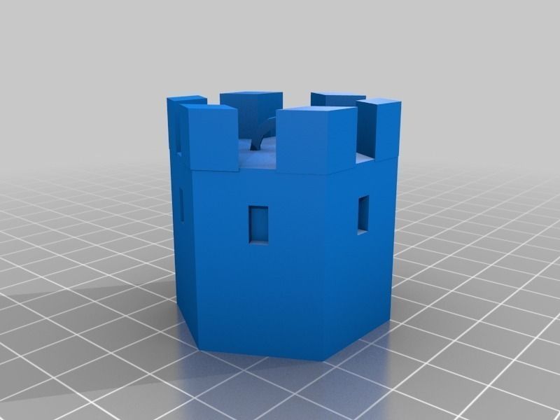 HexKeep keychain Free 3D print model_3
