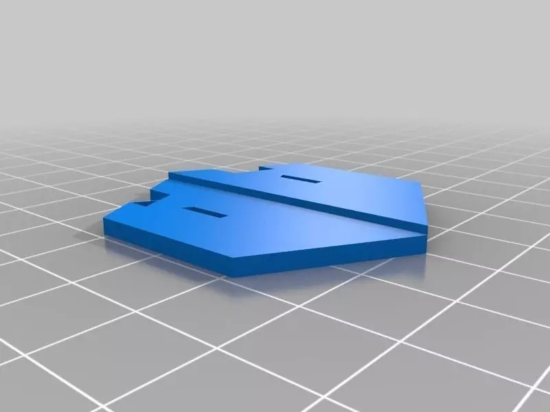 HexKeep keychain Free 3D print model_0