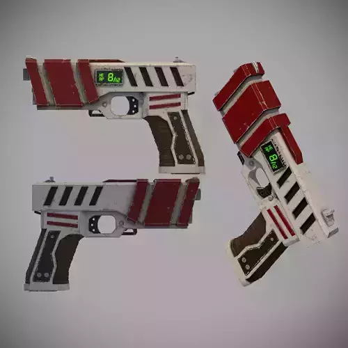 sci-fi pistol