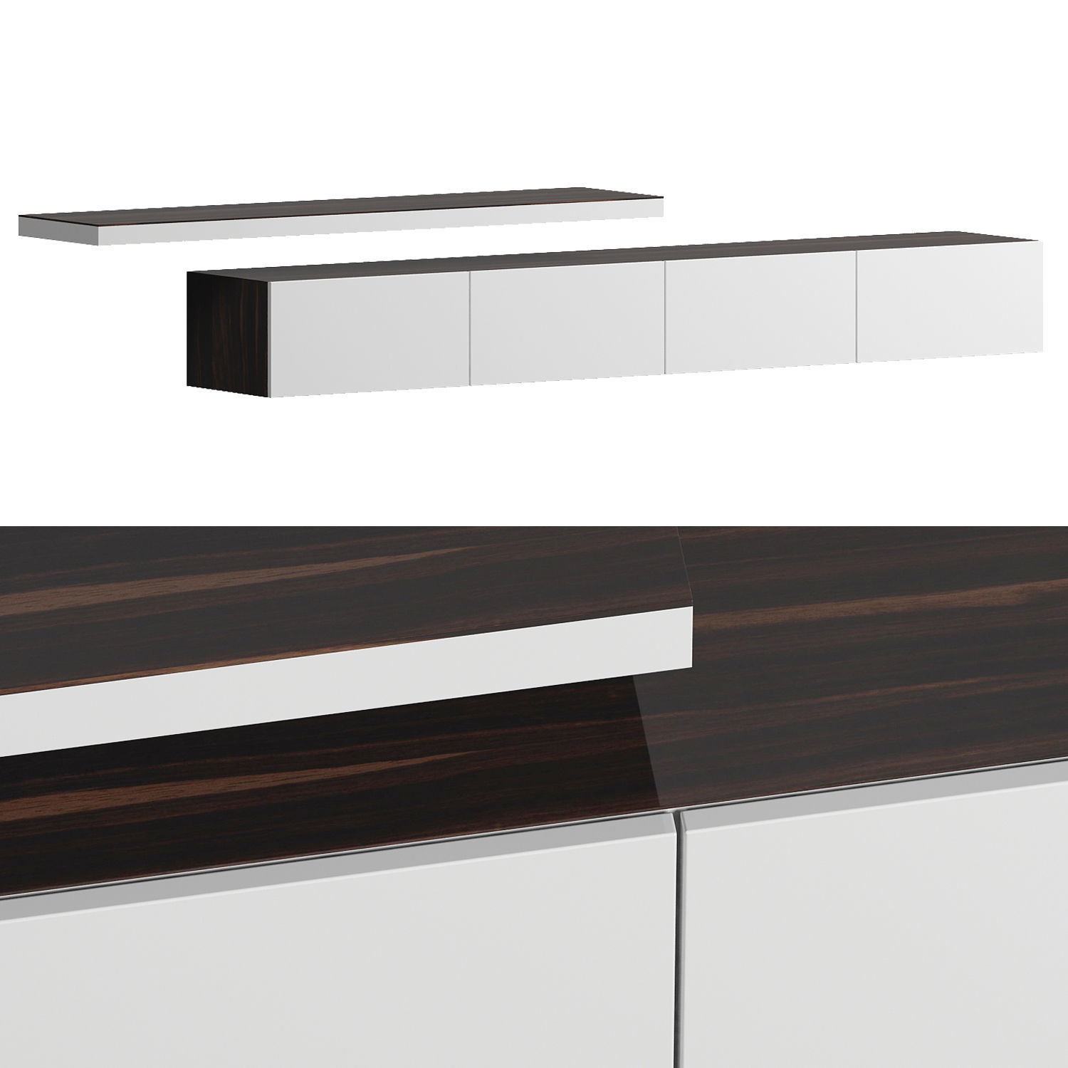 TV Stand by Deni Art 3D model_1