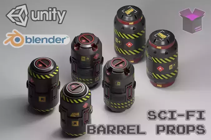 3 Sci-Fi Barrels