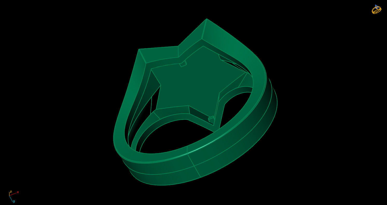 Ring STAR 3D print model_10