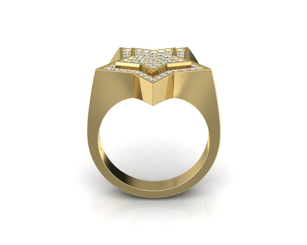 Ring STAR 3D print model_2