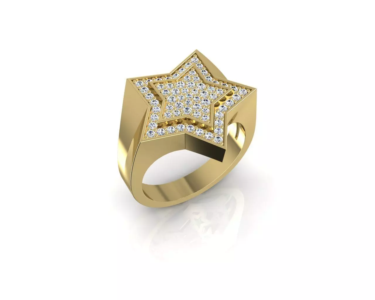 Ring STAR 3D print model_0