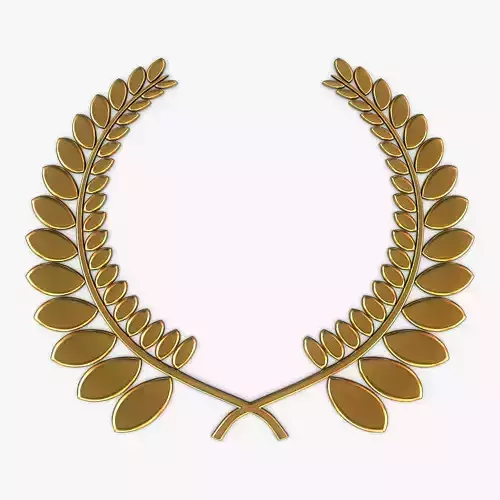 Wreath Emblem Gold v 1