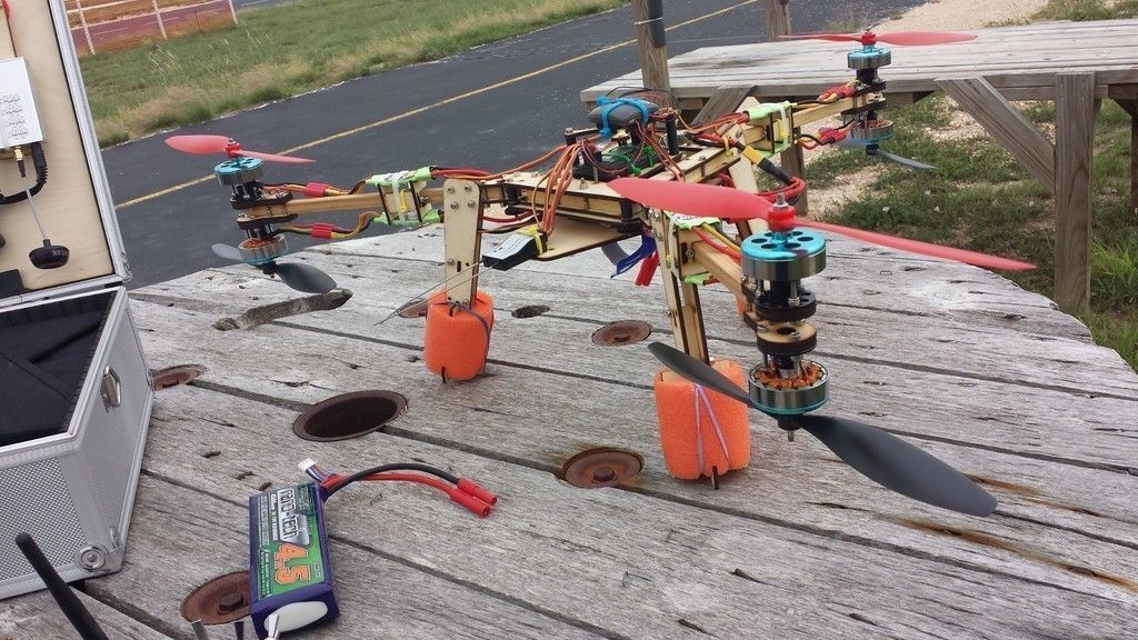 Y6 Hexacopter Free 3D print model_6