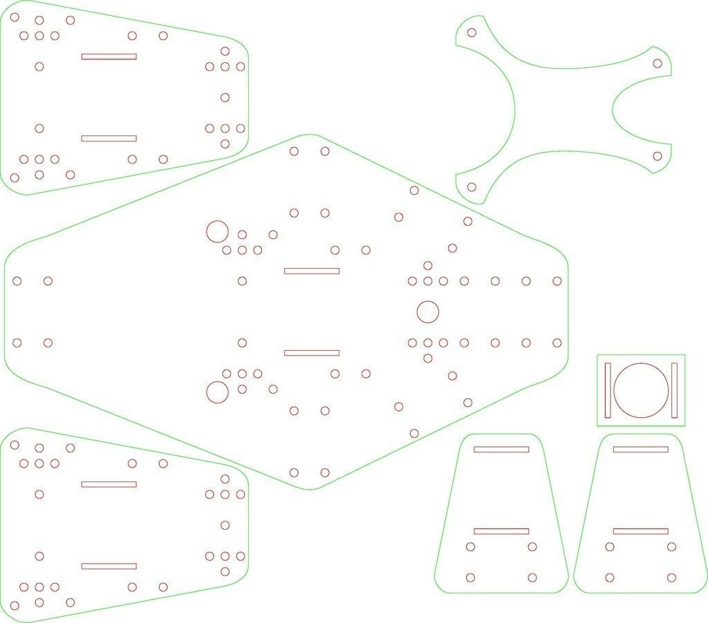 Y6 Hexacopter Free 3D print model_5