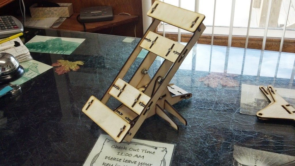 iPad 2 Register Point of Sale Stand Free 3D print model_5