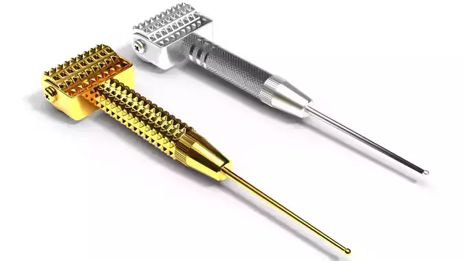 Dermal rollers 3D model