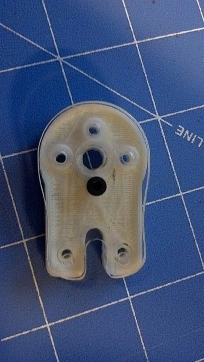 Arducopter motor mount for A 2830 12 motor Free 3D print model_2