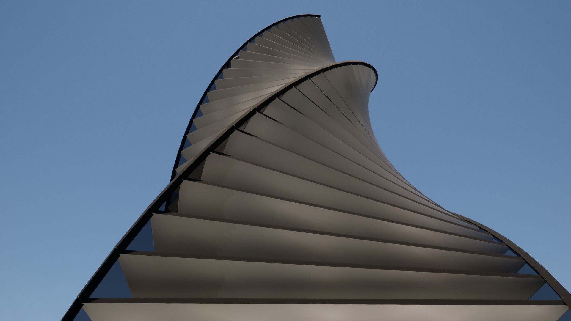 Residential and commercial building Stanczyk 3D model_7