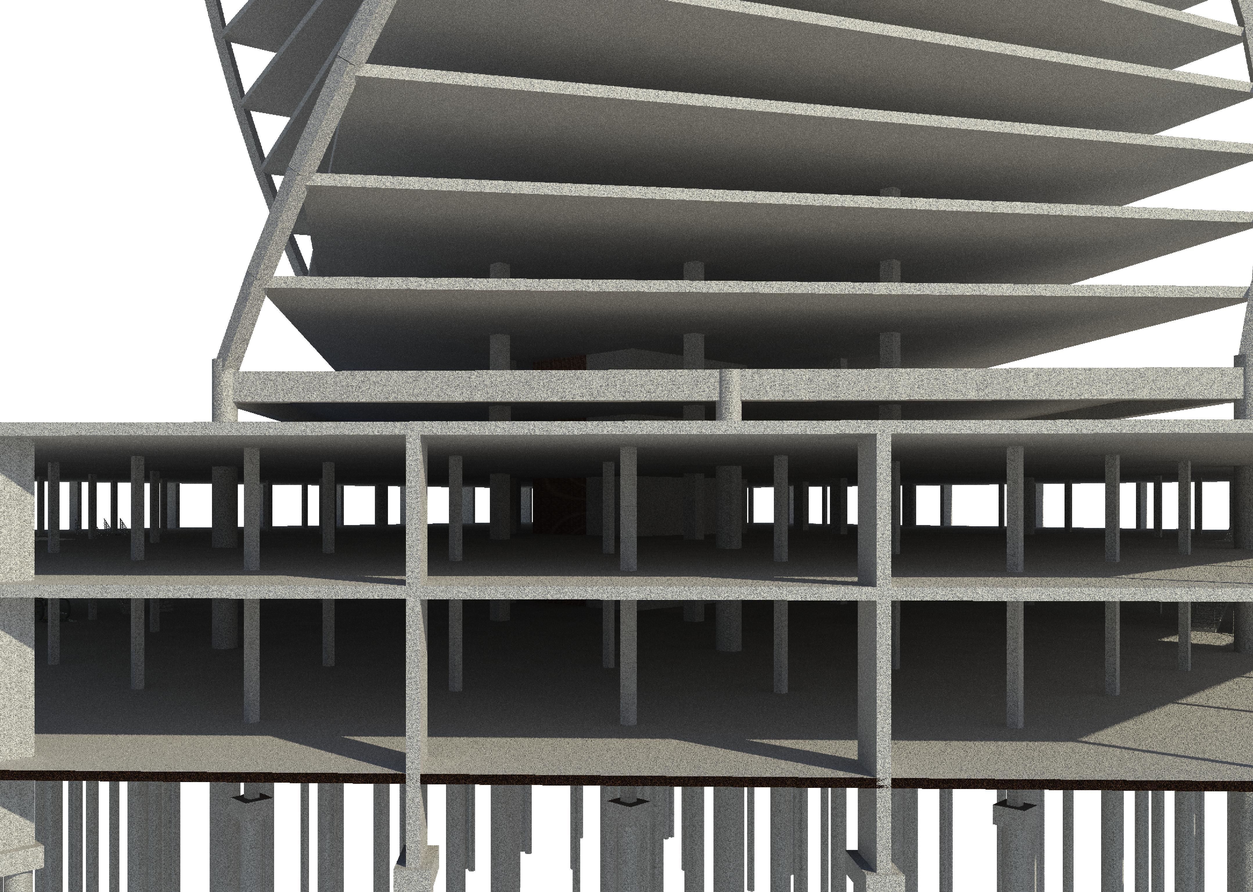 Residential and commercial building Stanczyk 3D model_15