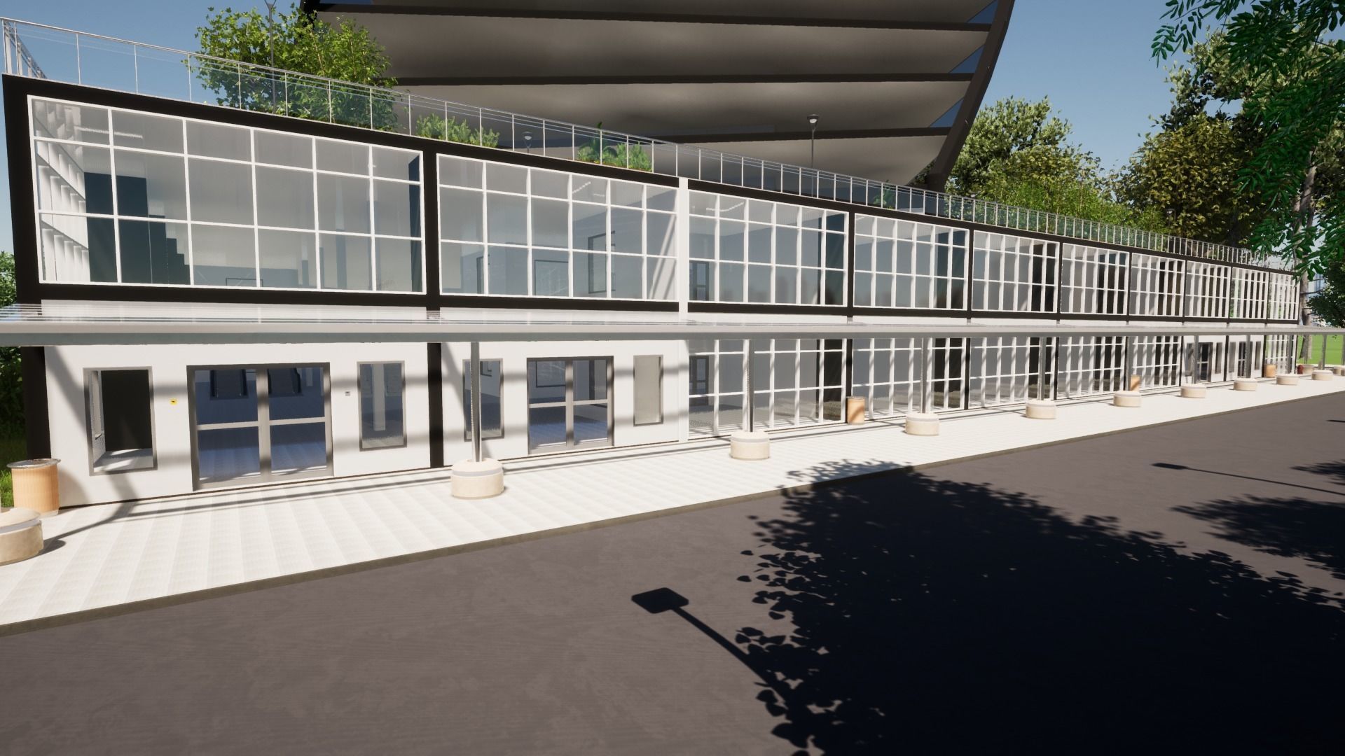 Residential and commercial building Stanczyk 3D model_6