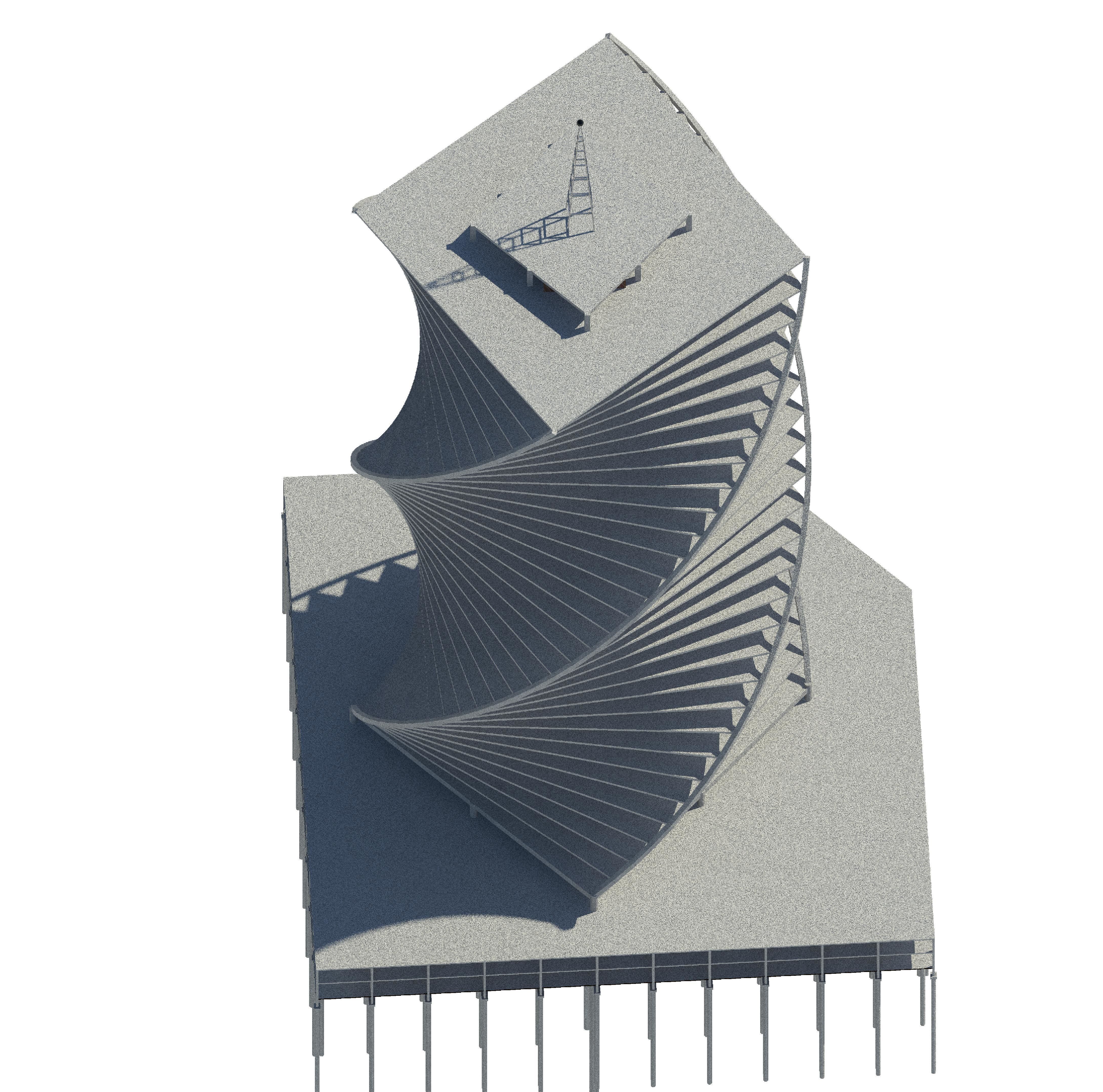 Residential and commercial building Stanczyk 3D model_13