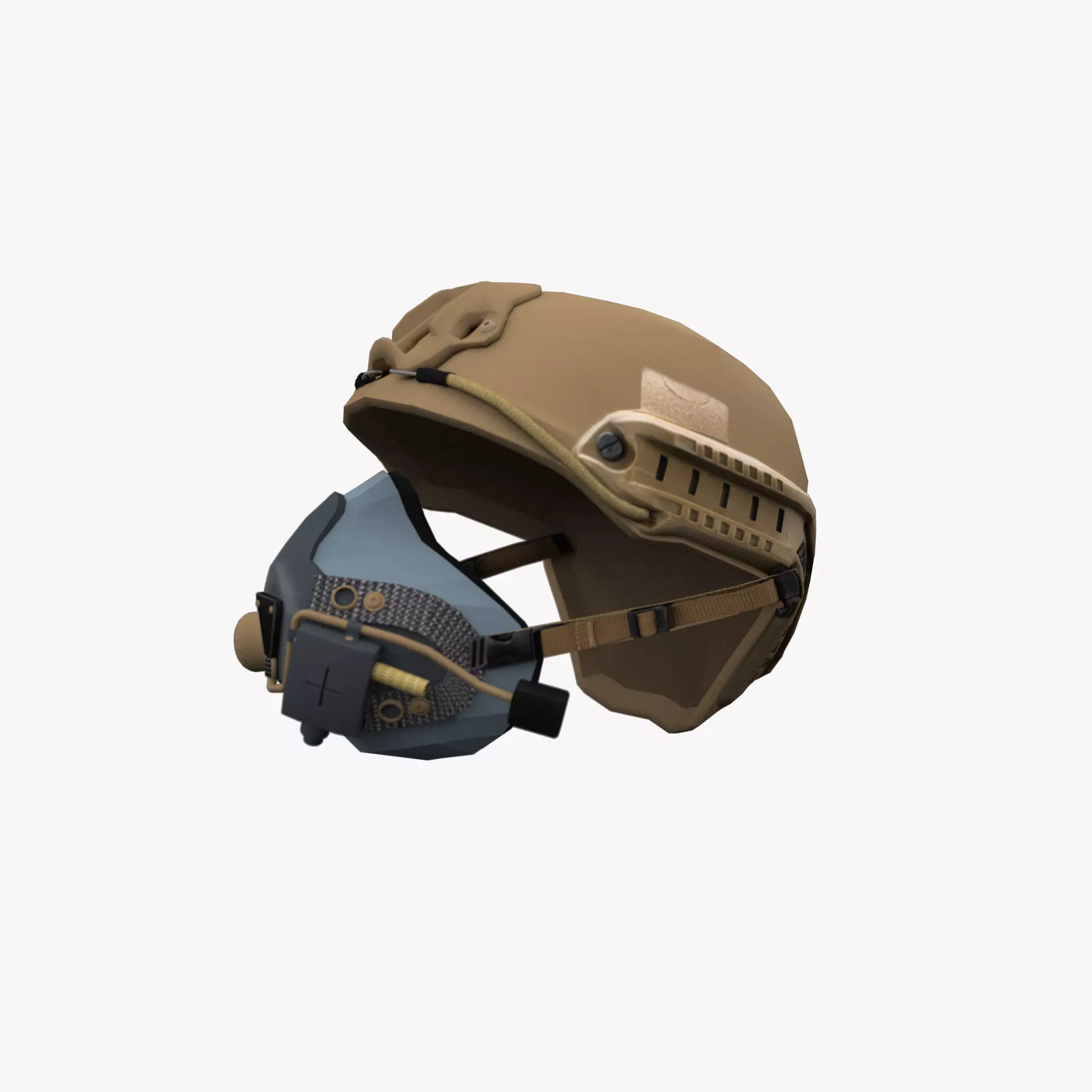 Halo Helmet 3D model_0