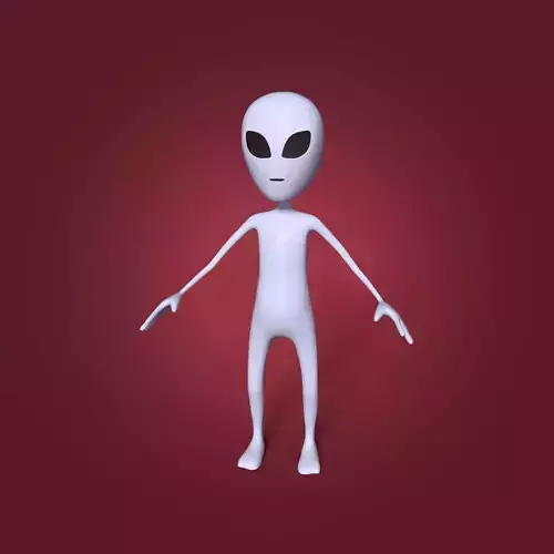 Cartoon Alien
