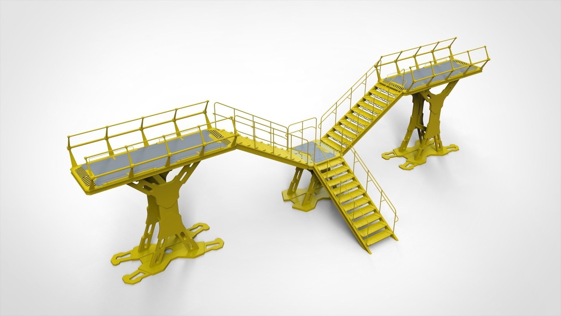 Sci Fi Modular Environment 8 3D model_11