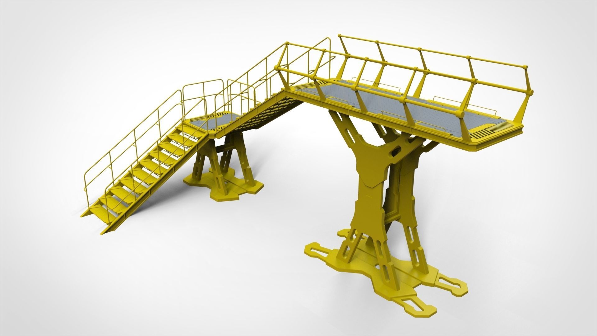 Sci Fi Modular Environment 8 3D model_4