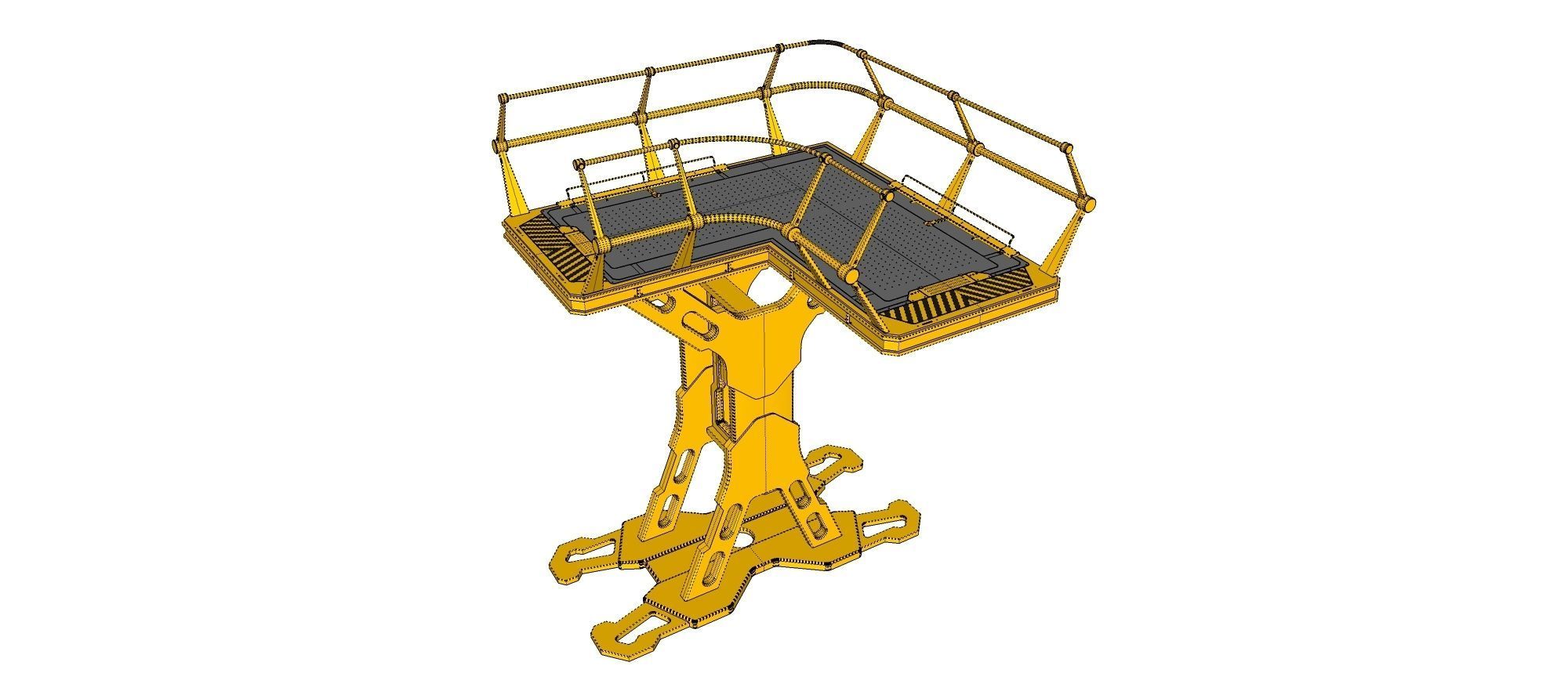 Sci Fi Modular Environment 8 3D model_31