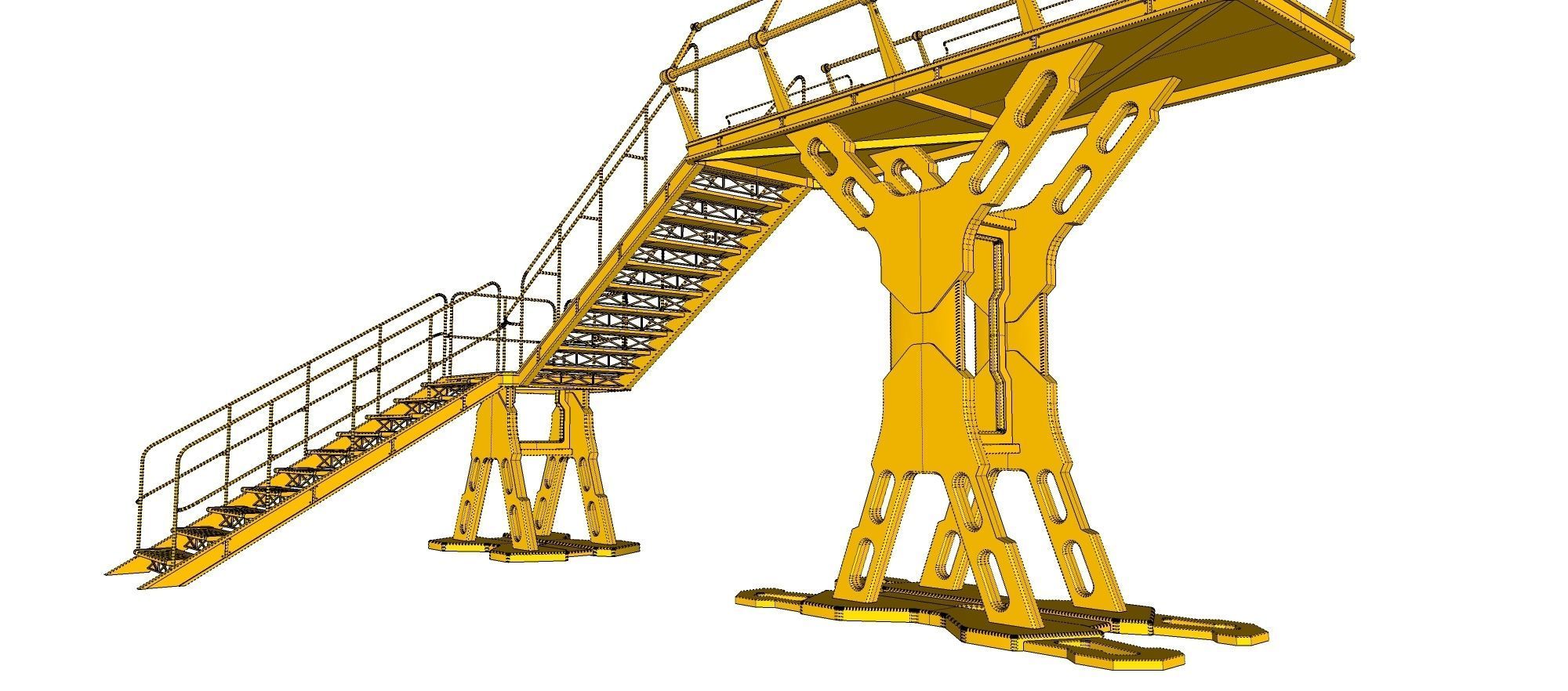 Sci Fi Modular Environment 8 3D model_26