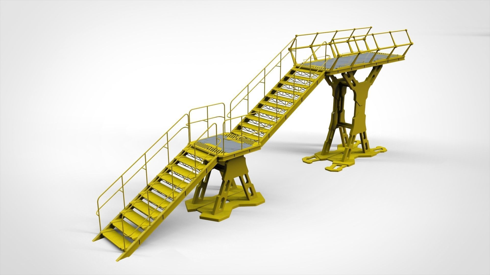 Sci Fi Modular Environment 8 3D model_9