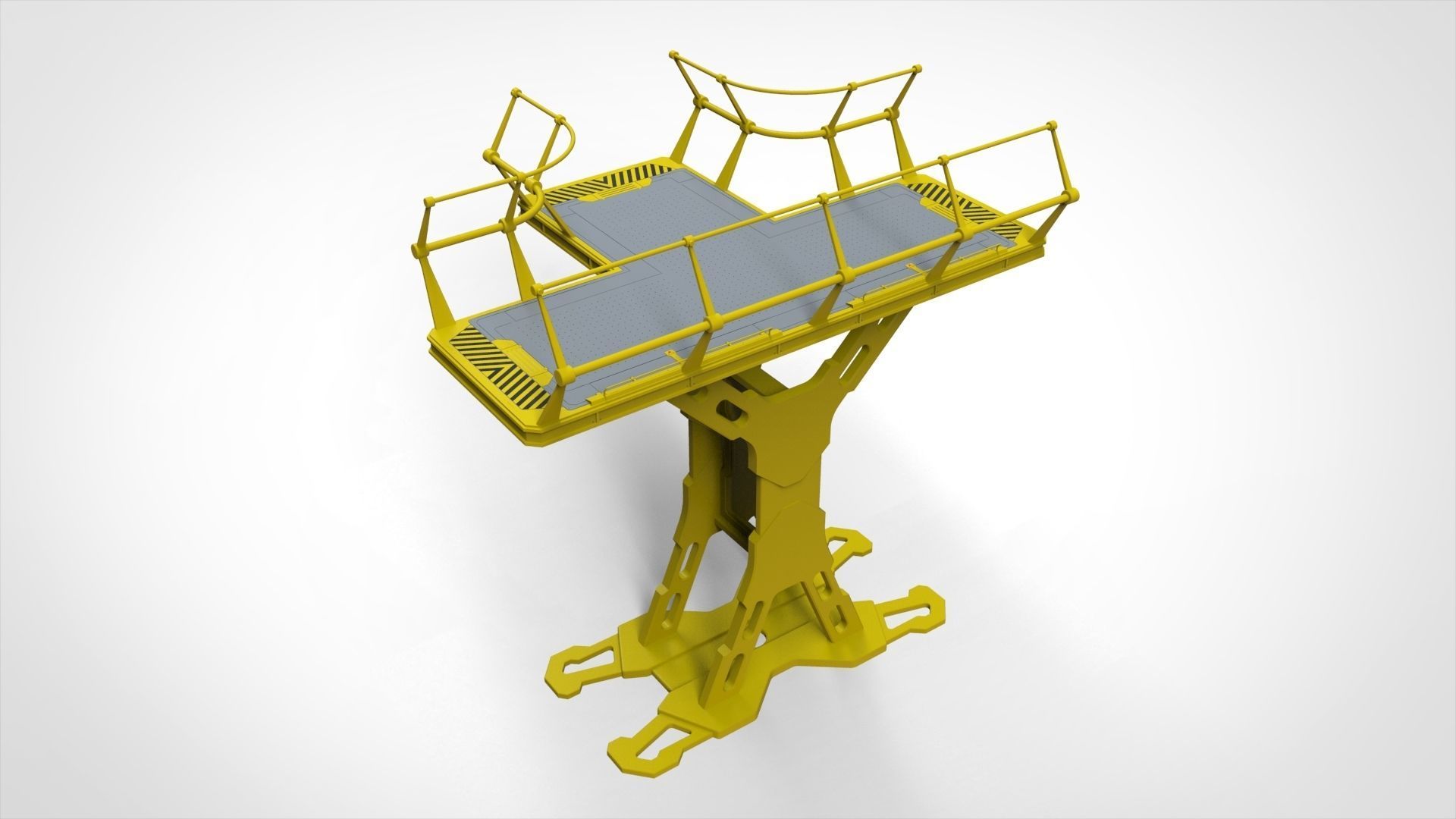 Sci Fi Modular Environment 8 3D model_19