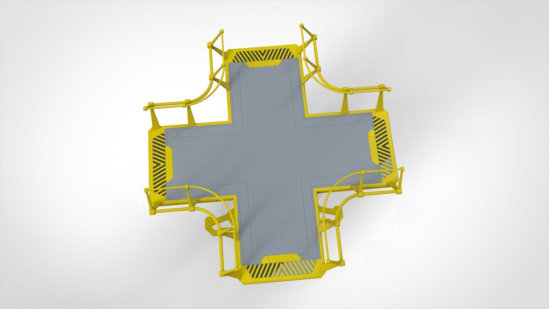 Sci Fi Modular Environment 8 3D model_16