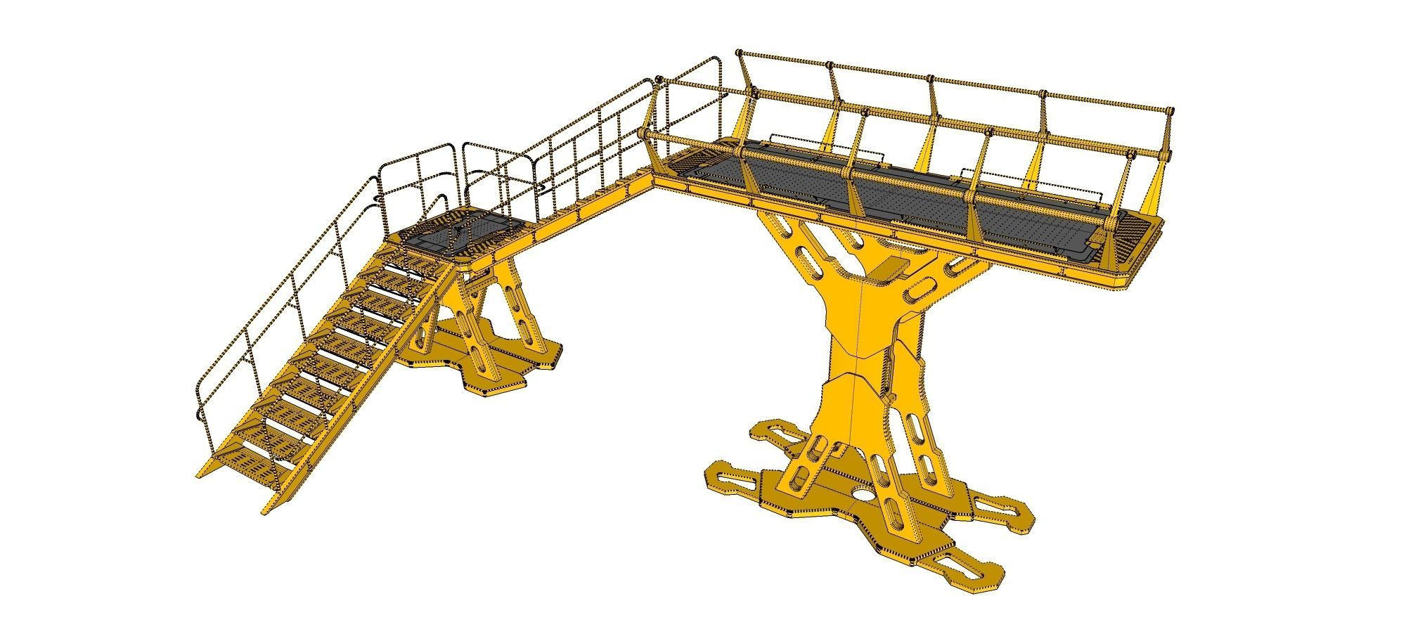 Sci Fi Modular Environment 8 3D model_22