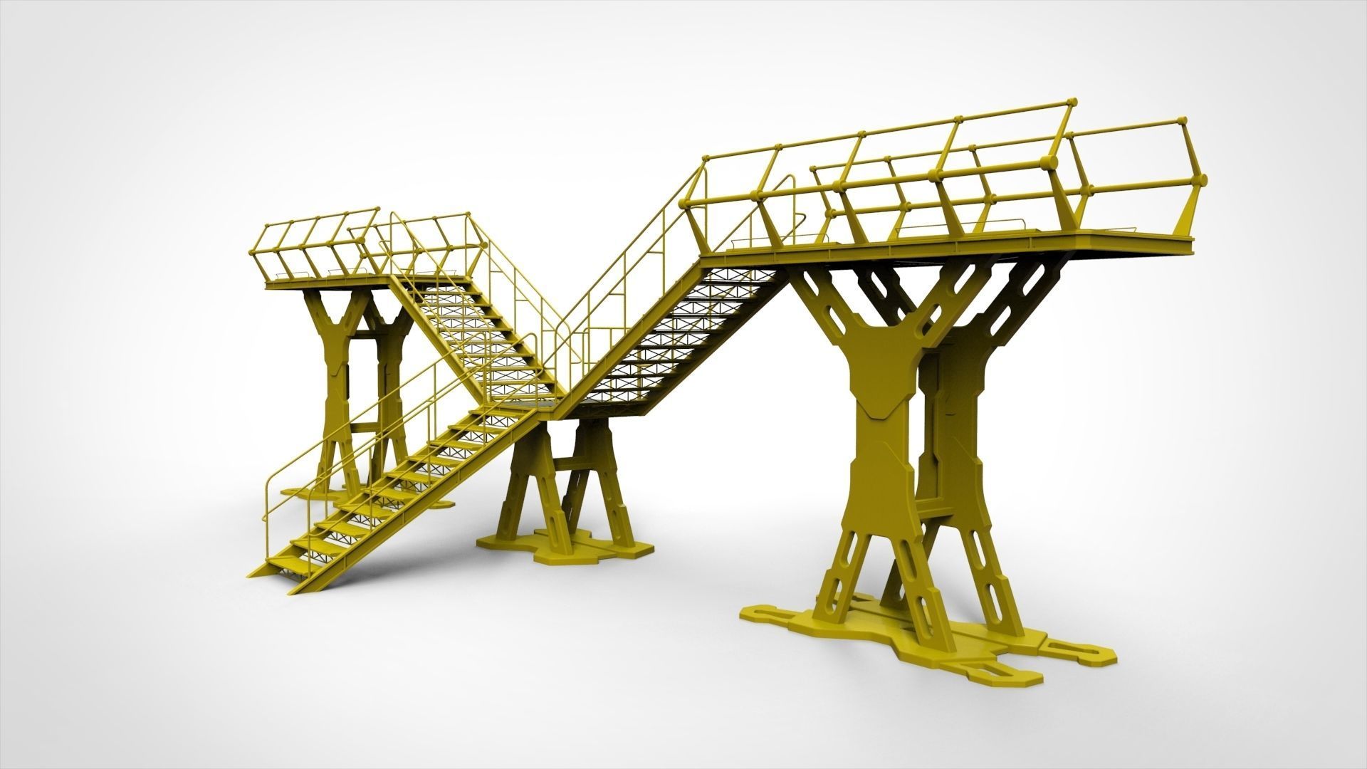 Sci Fi Modular Environment 8 3D model_12