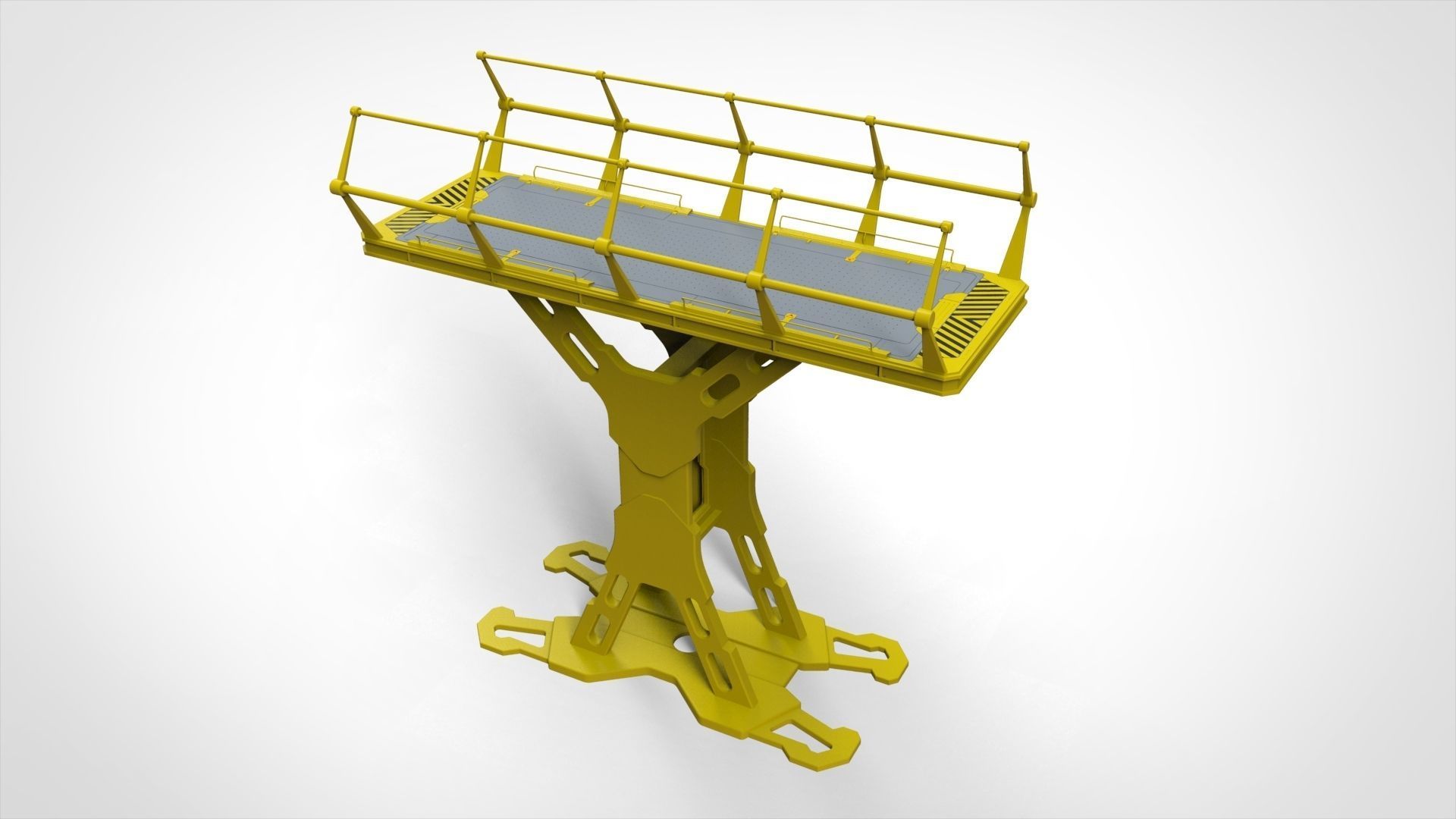 Sci Fi Modular Environment 8 3D model_13