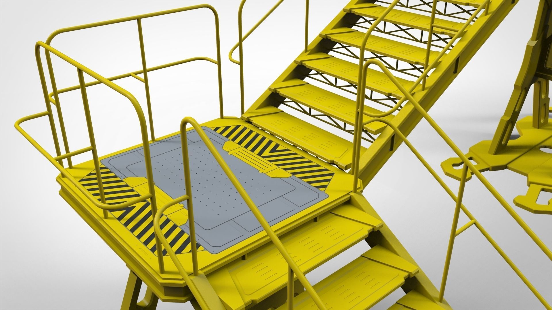 Sci Fi Modular Environment 8 3D model_6