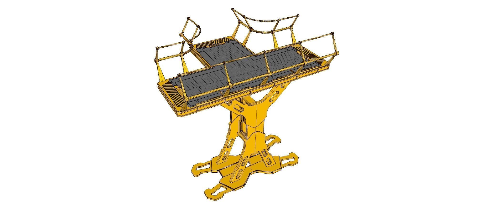 Sci Fi Modular Environment 8 3D model_32
