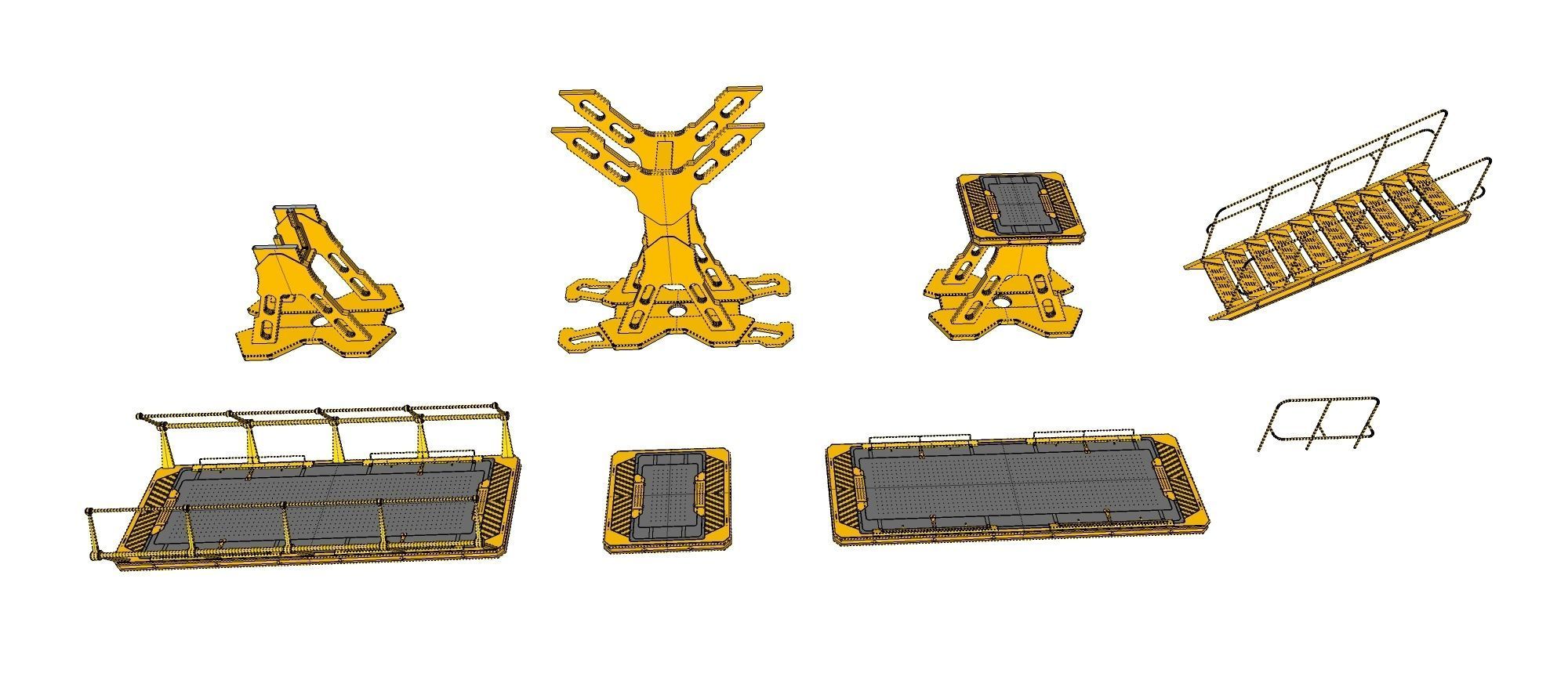 Sci Fi Modular Environment 8 3D model_33