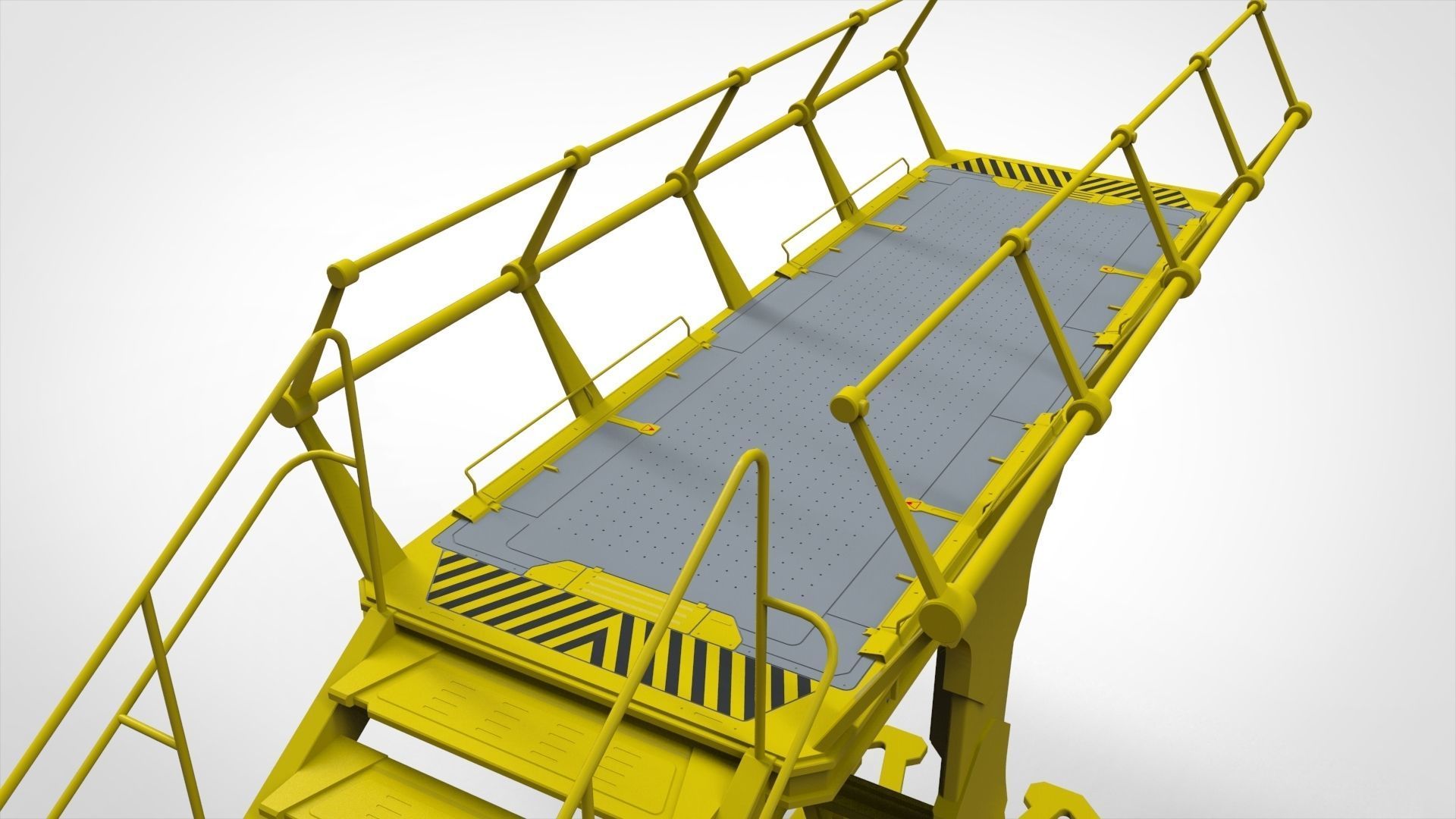 Sci Fi Modular Environment 8 3D model_7