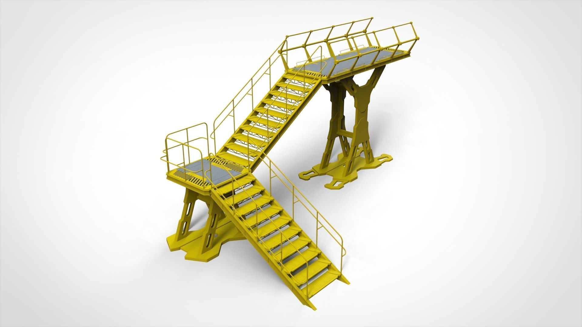 Sci Fi Modular Environment 8 3D model_3