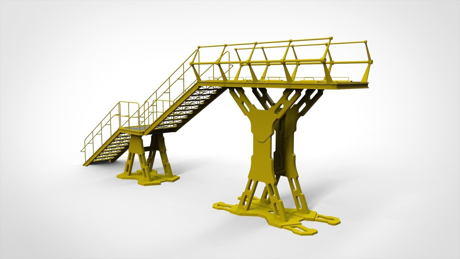 Sci Fi Modular Environment 8 3D model_10