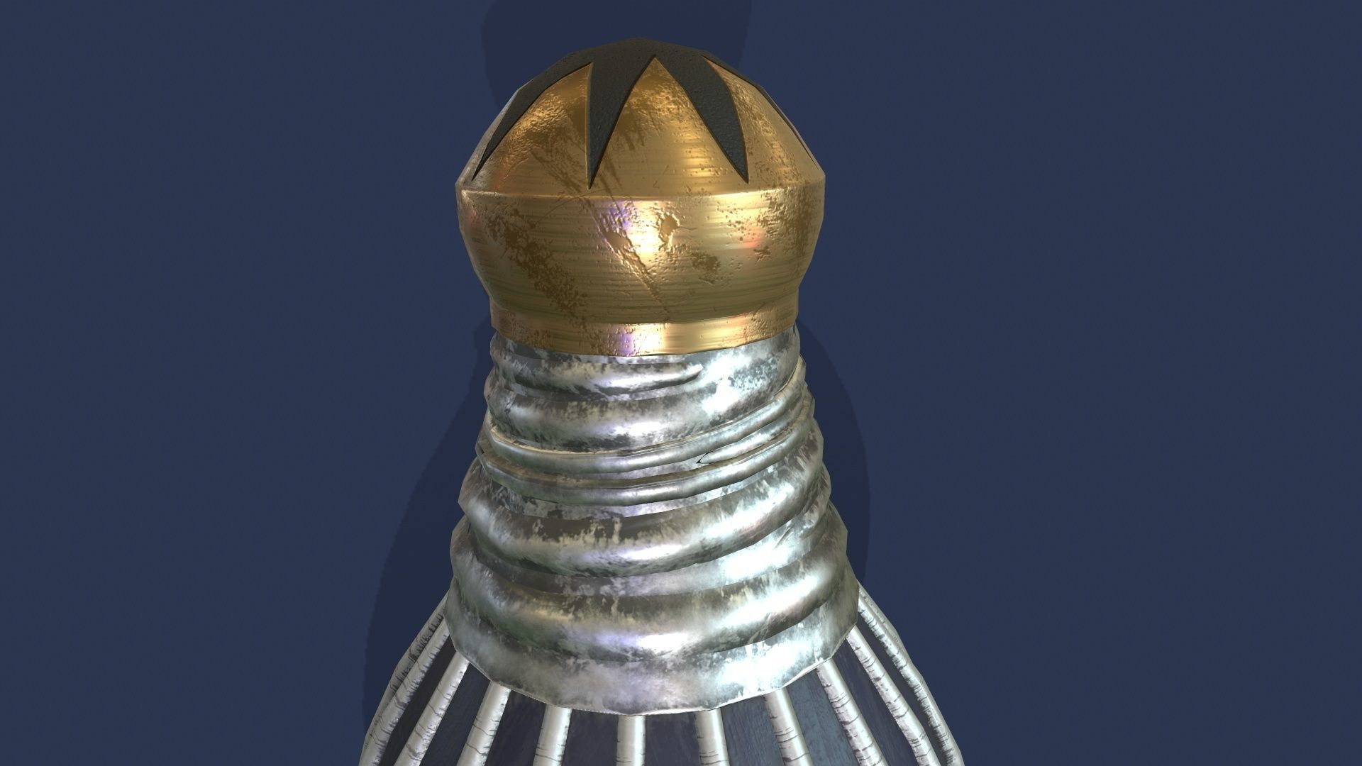 Oriental Dagger Low-poly 3D model_2