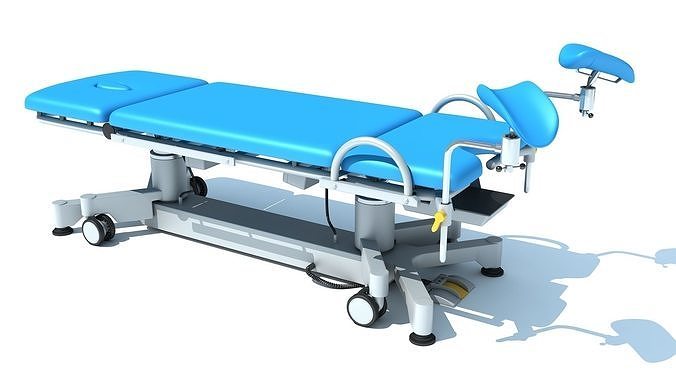 Gynecological Examination Table 3D model