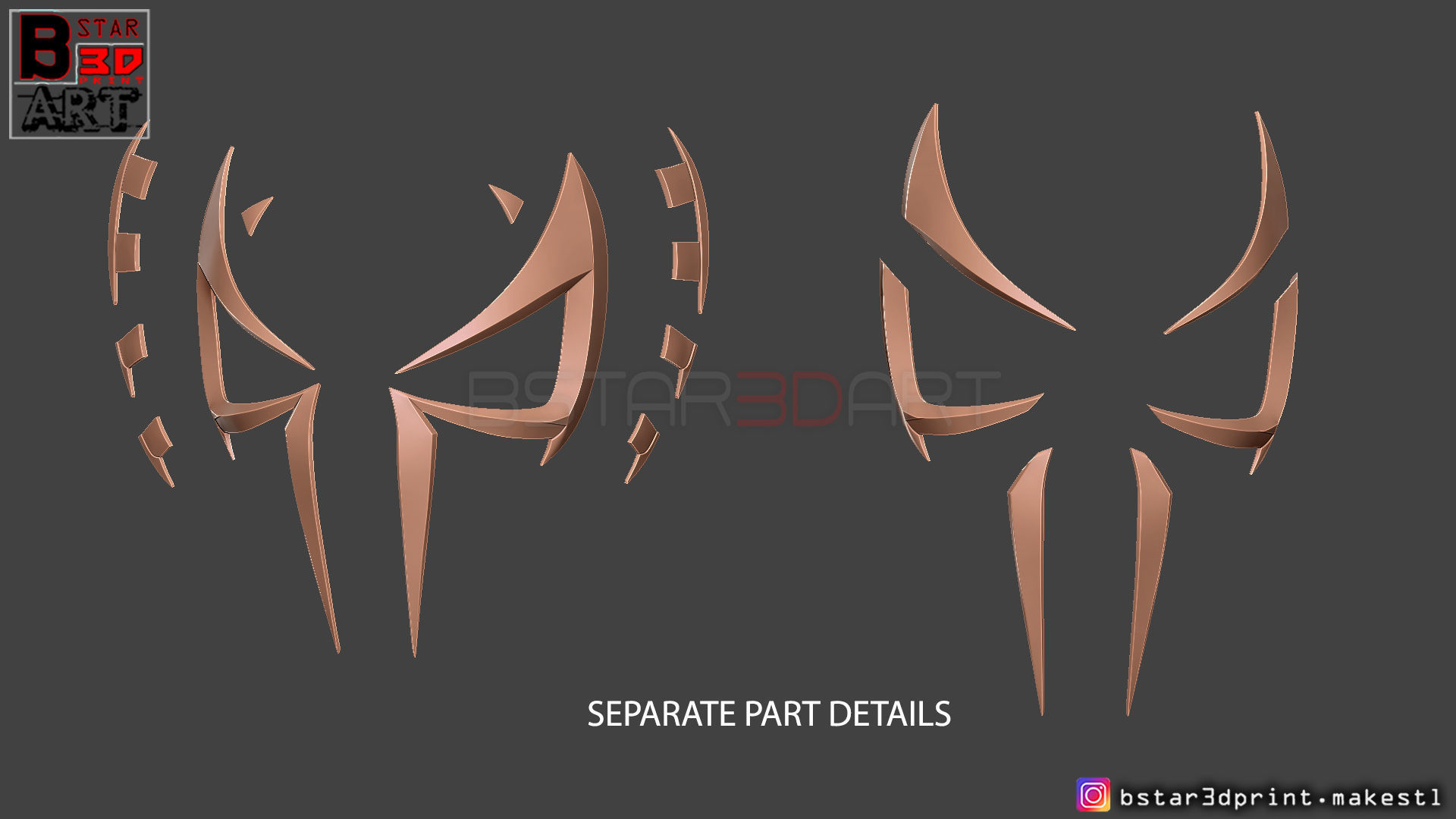Spider Man 2099 mask -Spider man Helmet - Marvel comics 3D print model_35