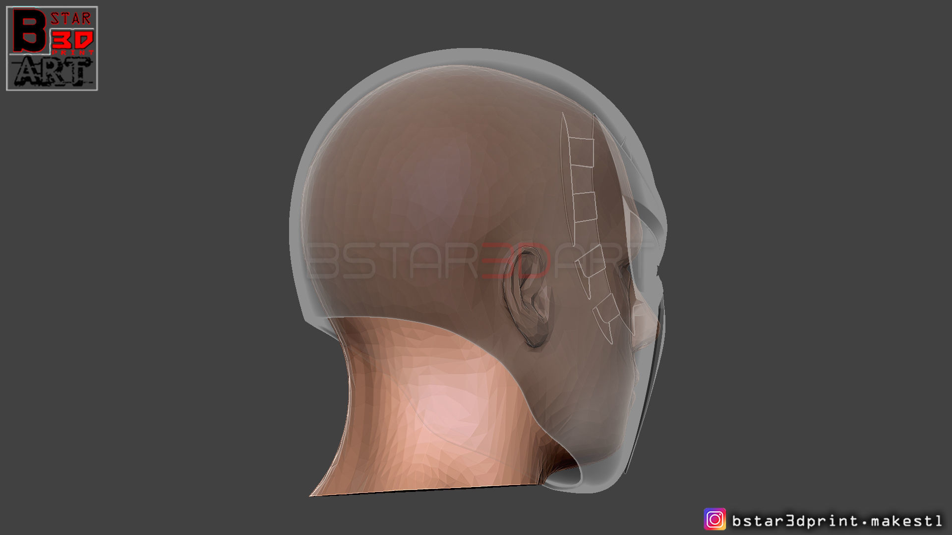 Spider Man 2099 mask -Spider man Helmet - Marvel comics 3D print model_38