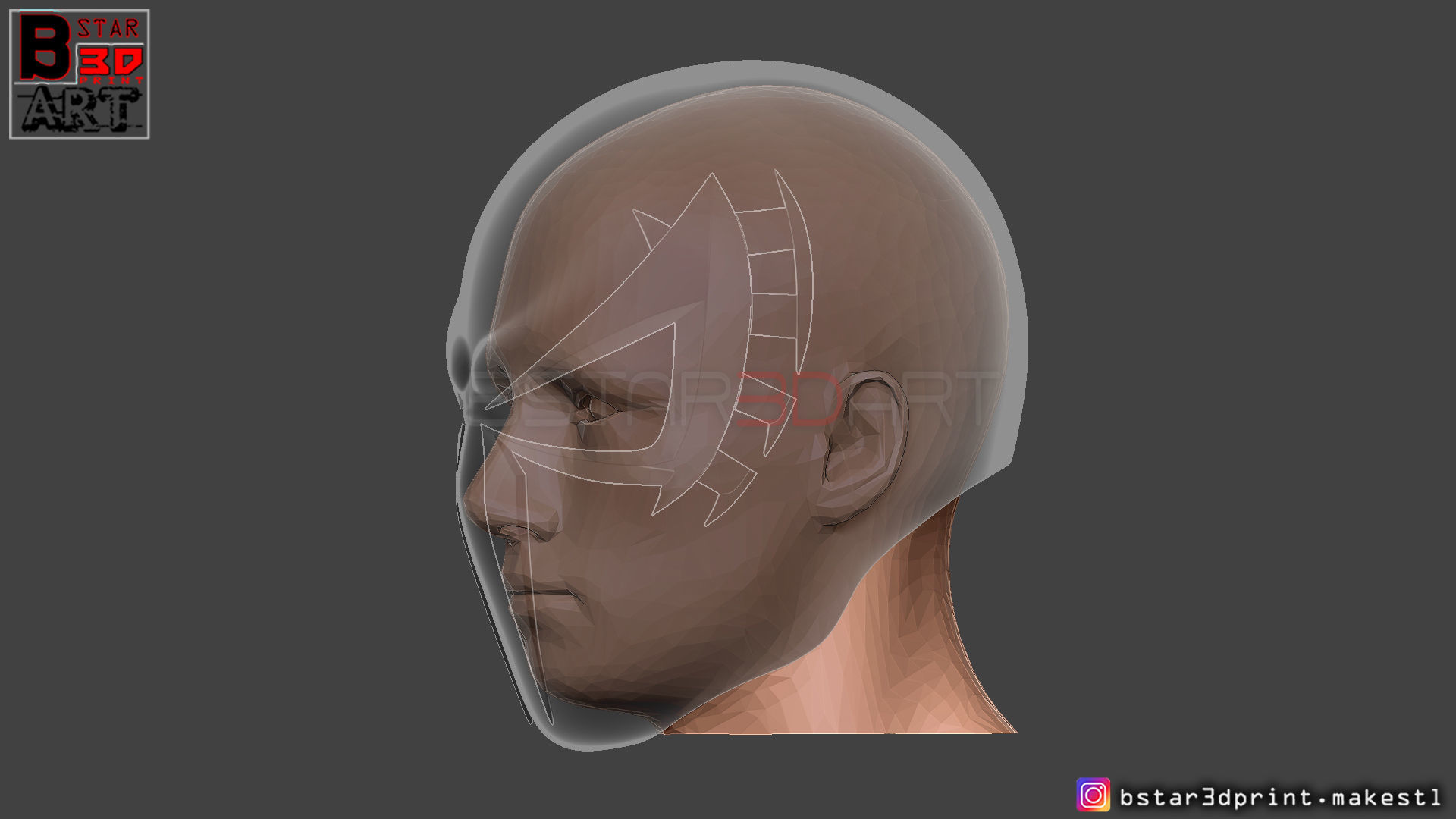 Spider Man 2099 mask -Spider man Helmet - Marvel comics 3D print model_37