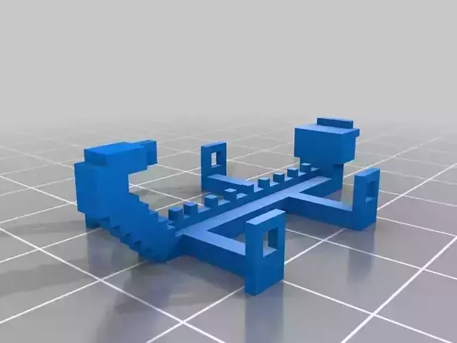 minetest2openscad plastic toy