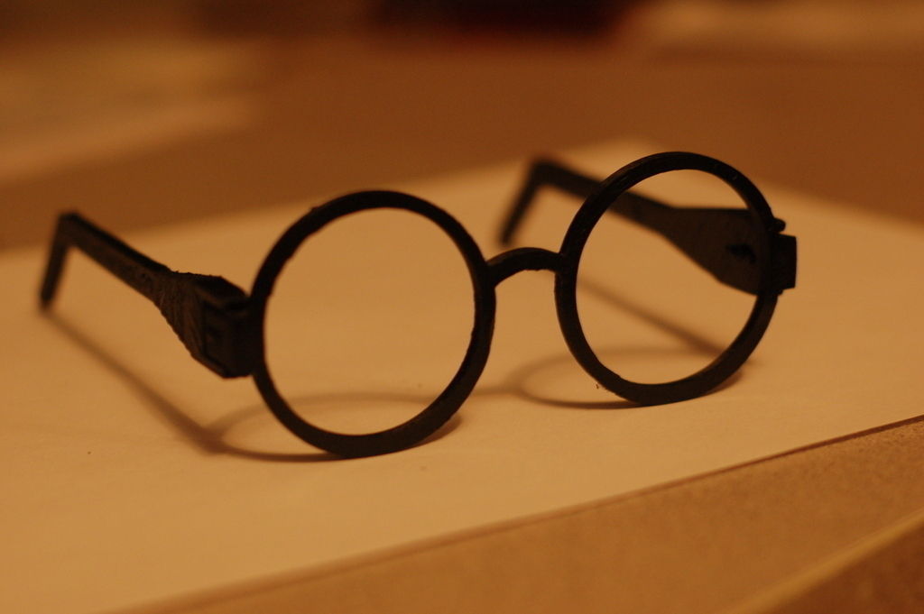 Harry Potter Glasses Free 3D print model_5