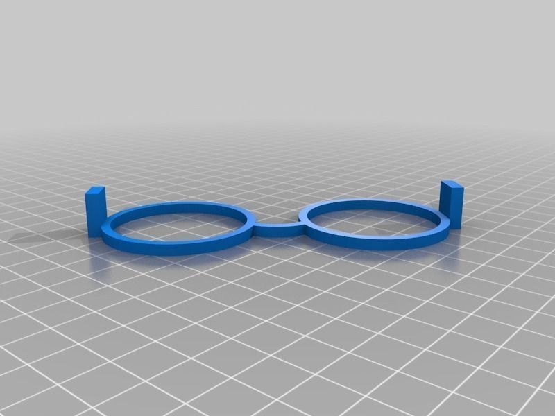 Harry Potter Glasses Free 3D print model_2