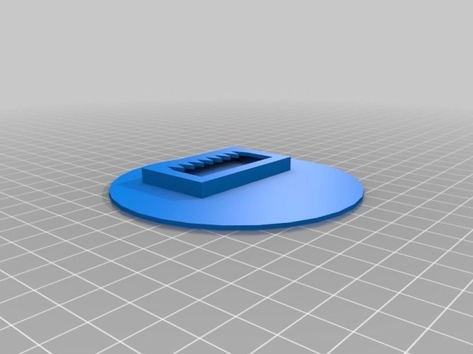 Invisible mirror mount Free 3D print model