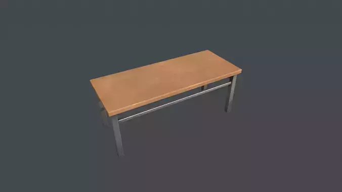 Basic Wooden Desk Table